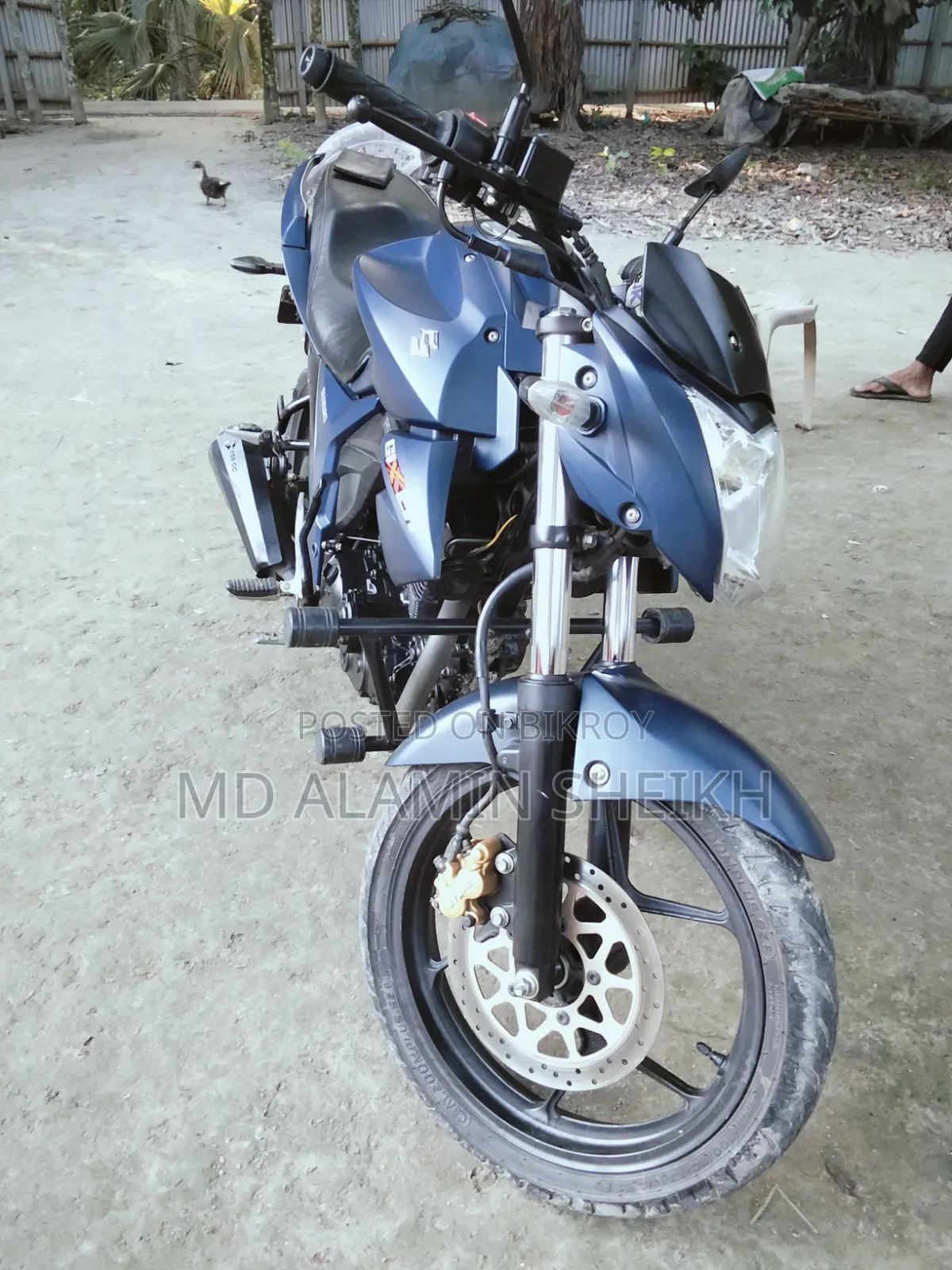 Suzuki Gixxer Monotone 2023 Blue