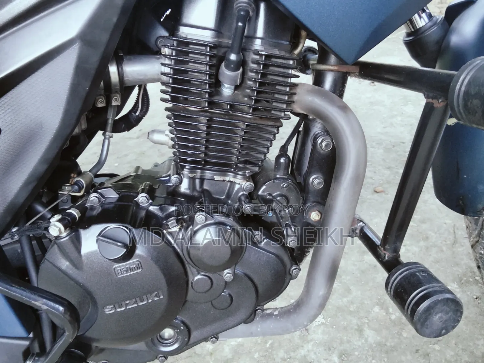 Suzuki Gixxer Monotone 2023 Blue