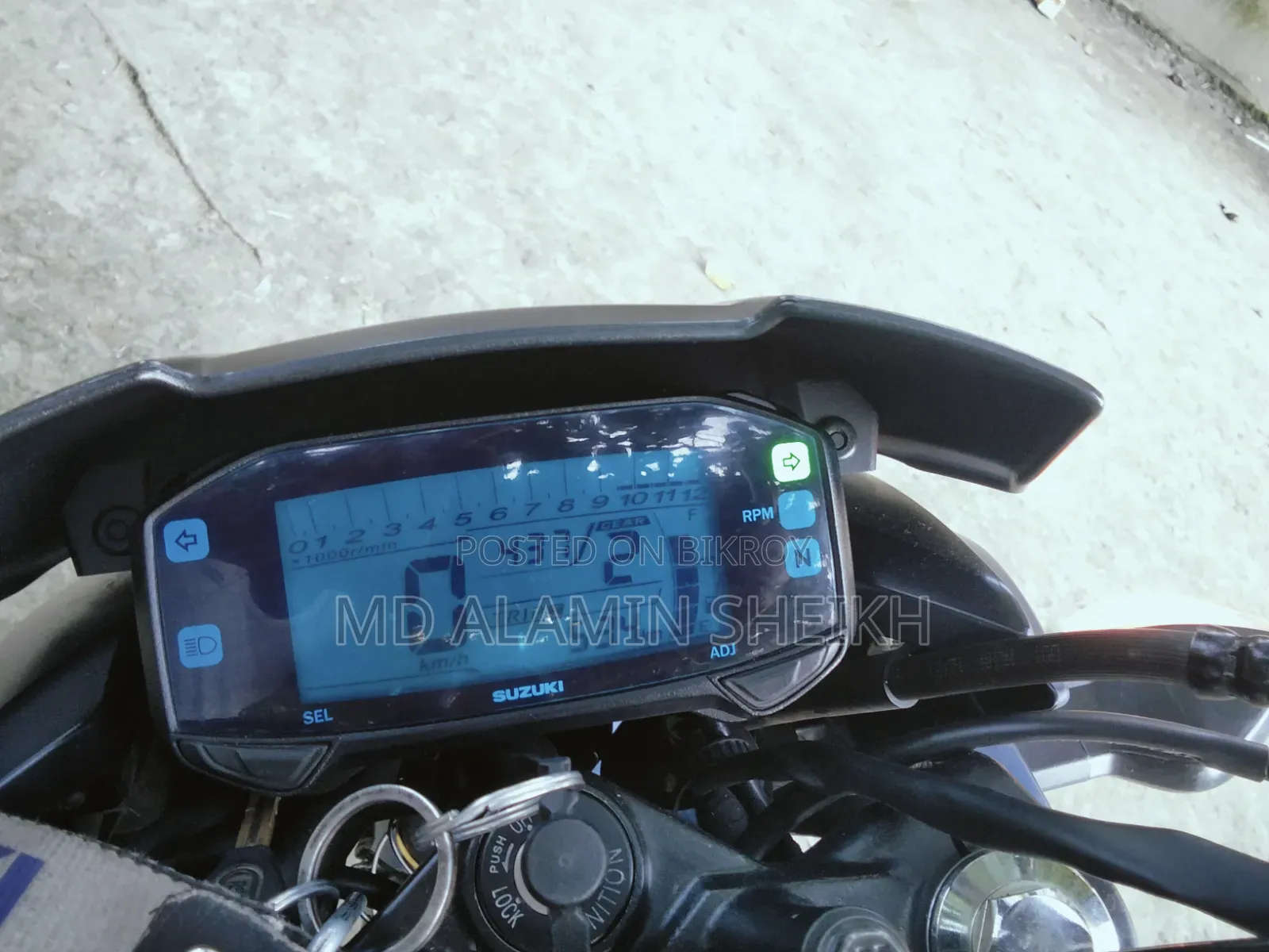 Suzuki Gixxer Monotone 2023 Blue