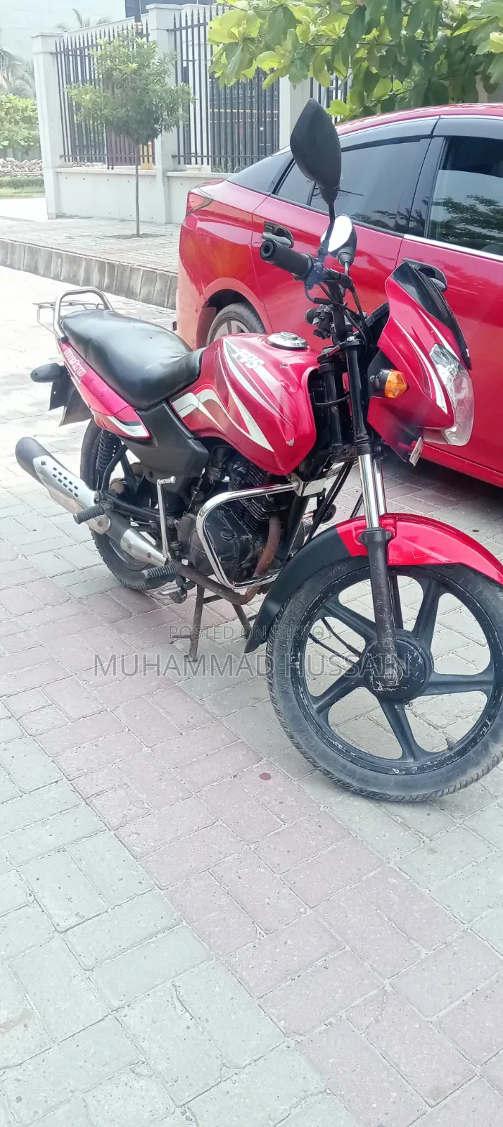 TVS Metro 2016 Red