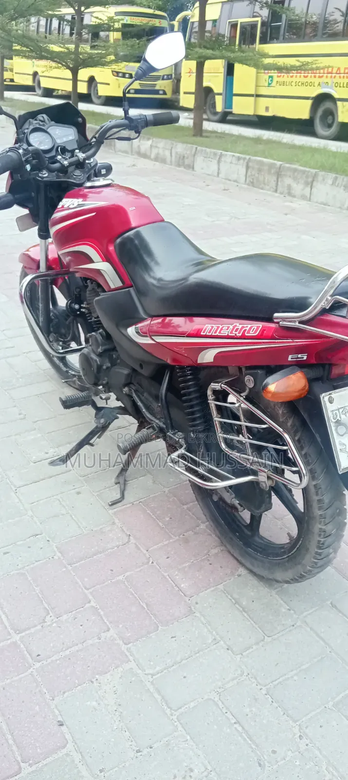 TVS Metro 2016 Red