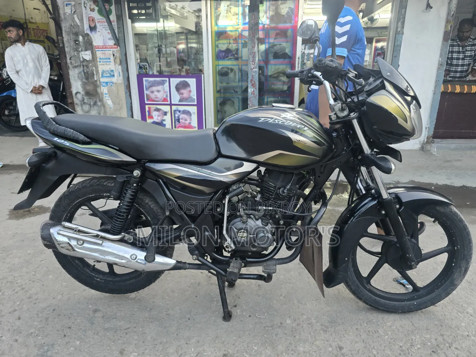 Bajaj Discover 100 2017 Black