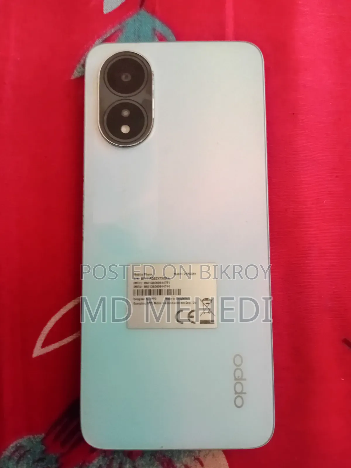 Oppo A18 128 GB Silver
