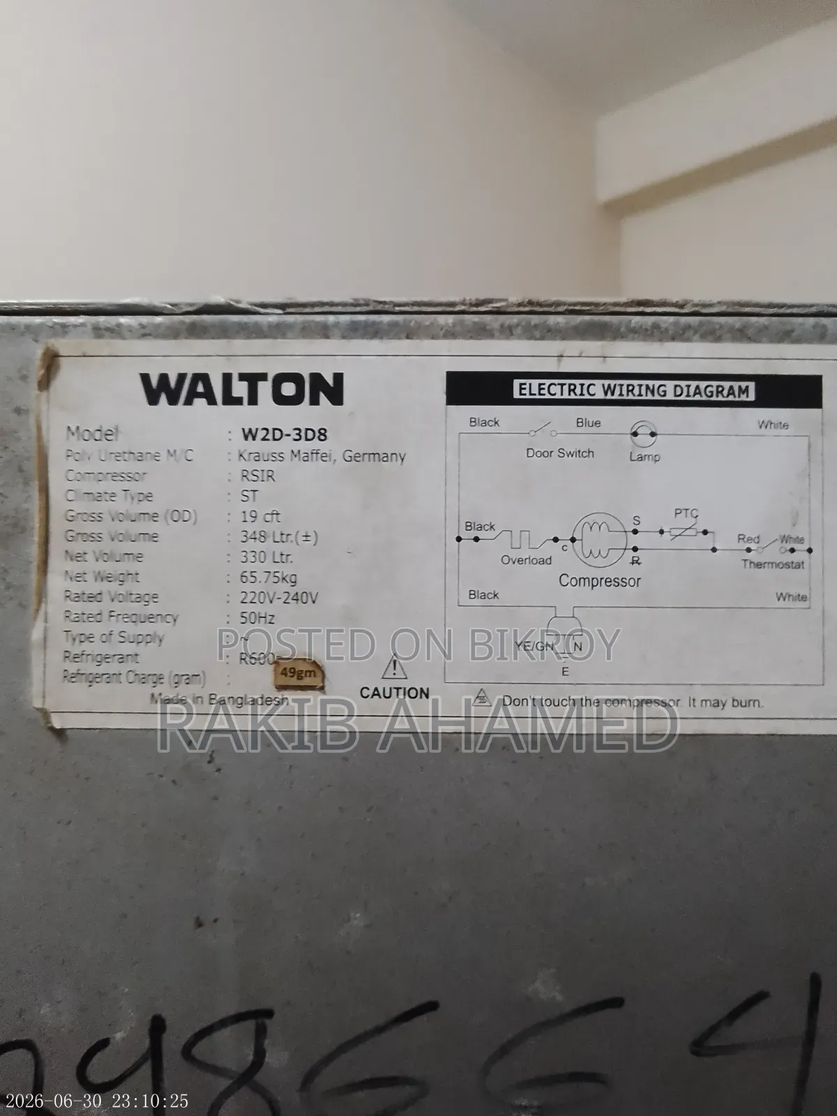 Walton Fridge