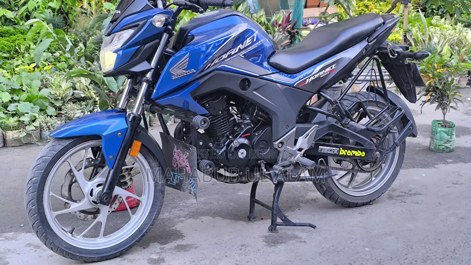 Honda Hornet 2020 Blue
