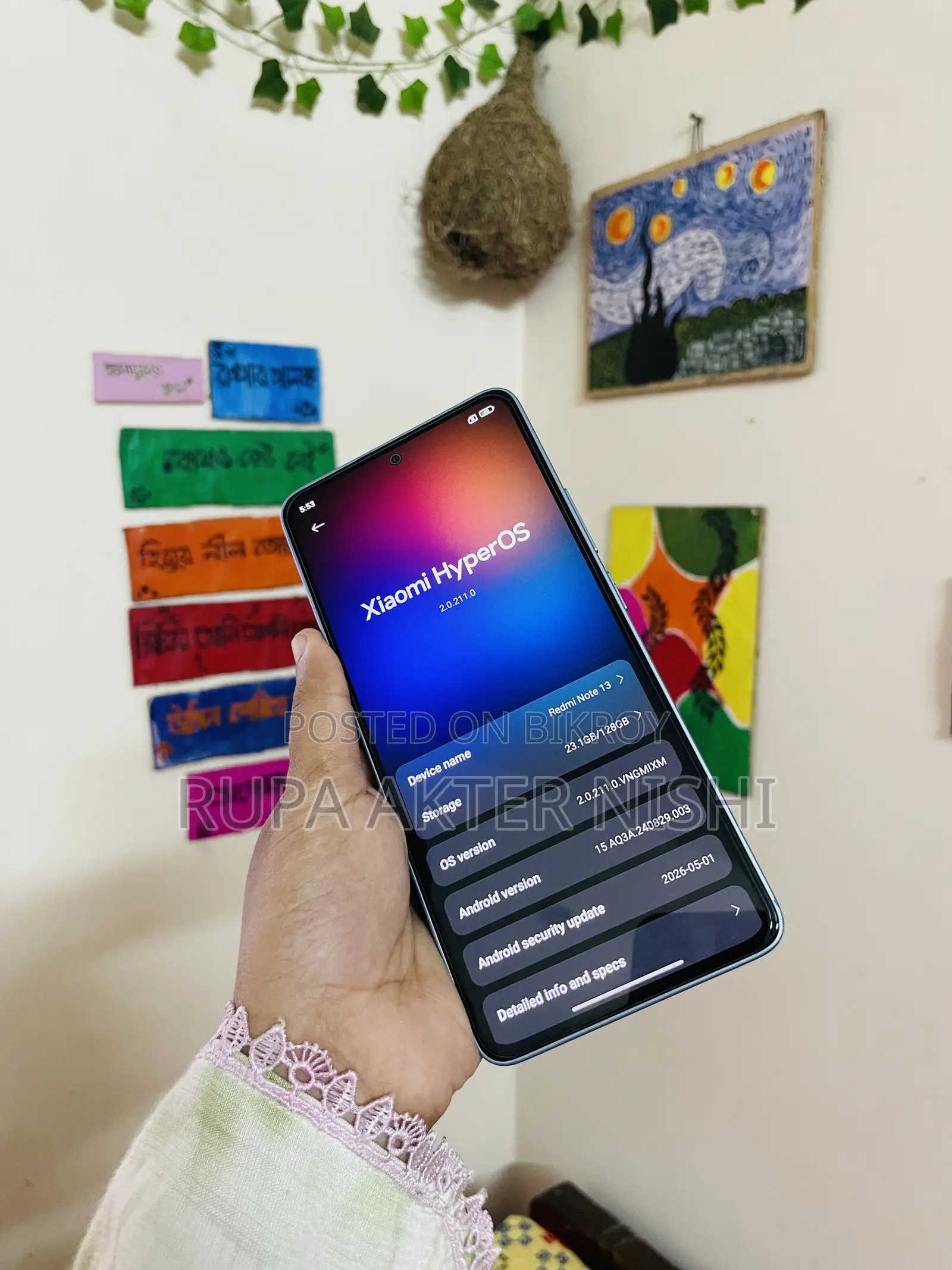 Xiaomi Redmi Note 13 128 GB Blue