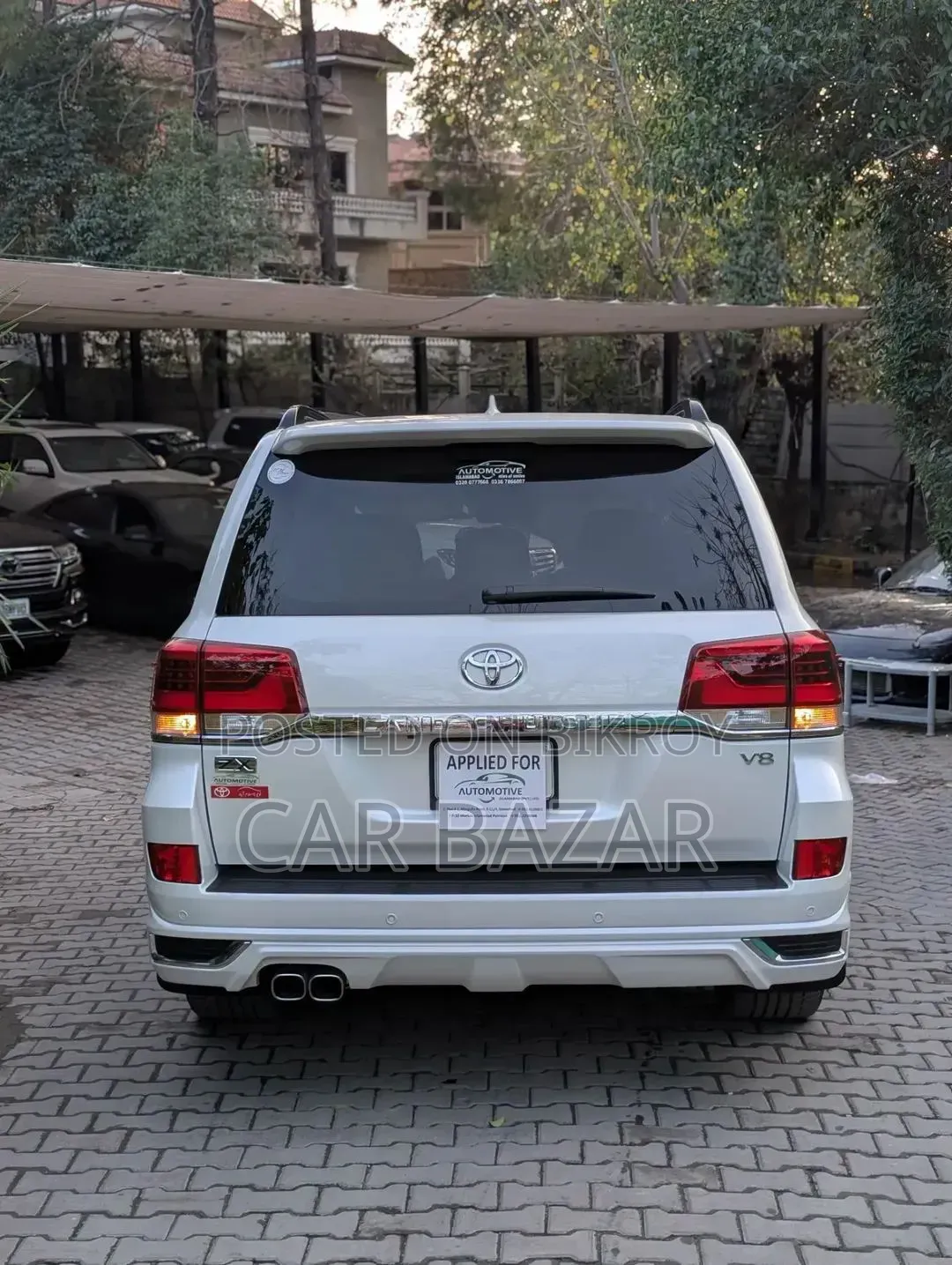 New Toyota Land Cruiser 2021 White