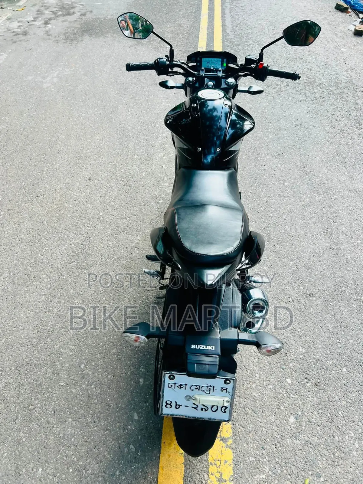 Suzuki Gixxer Monotone 2023 Black