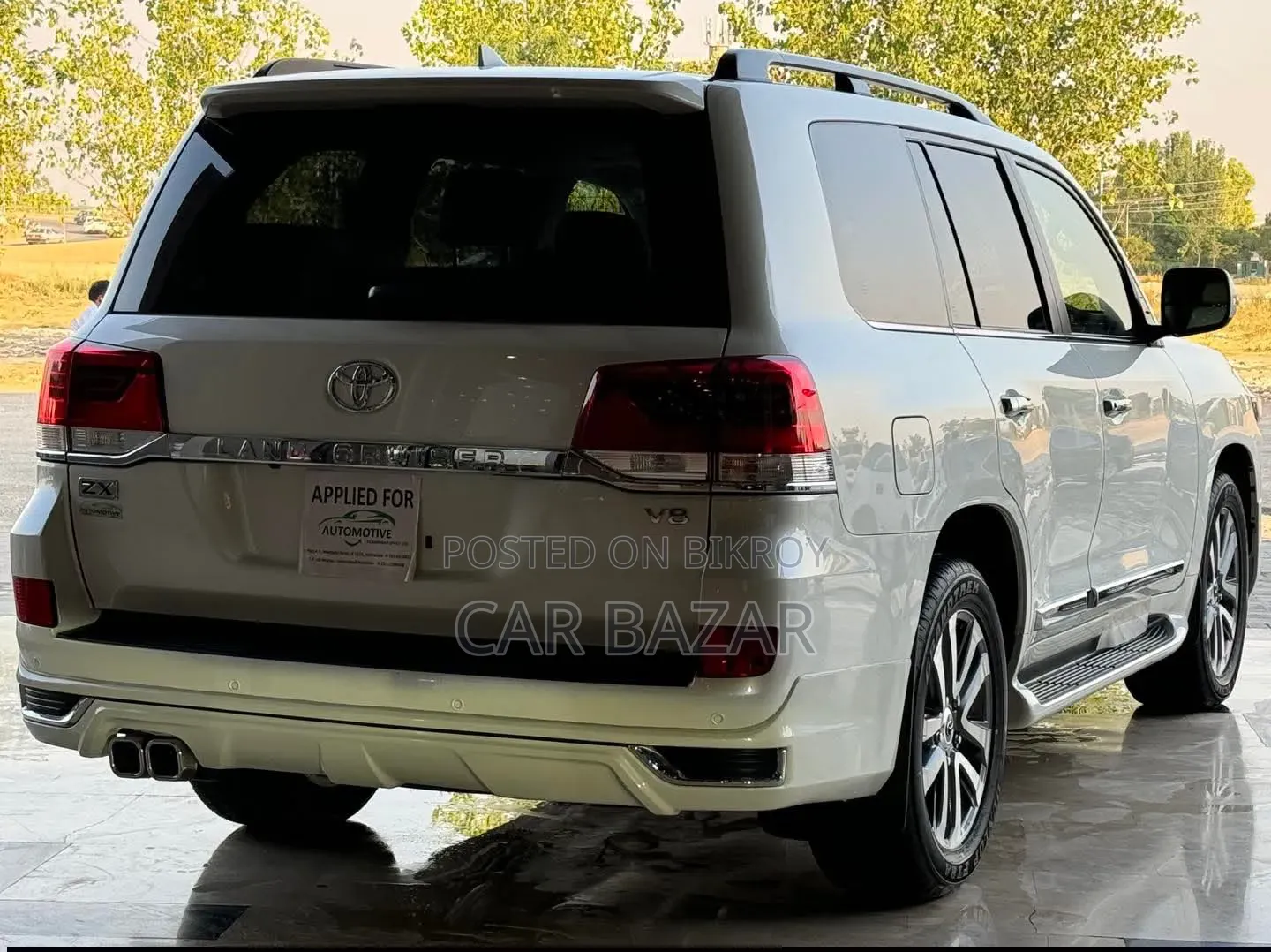 New Toyota Land Cruiser 2021 White