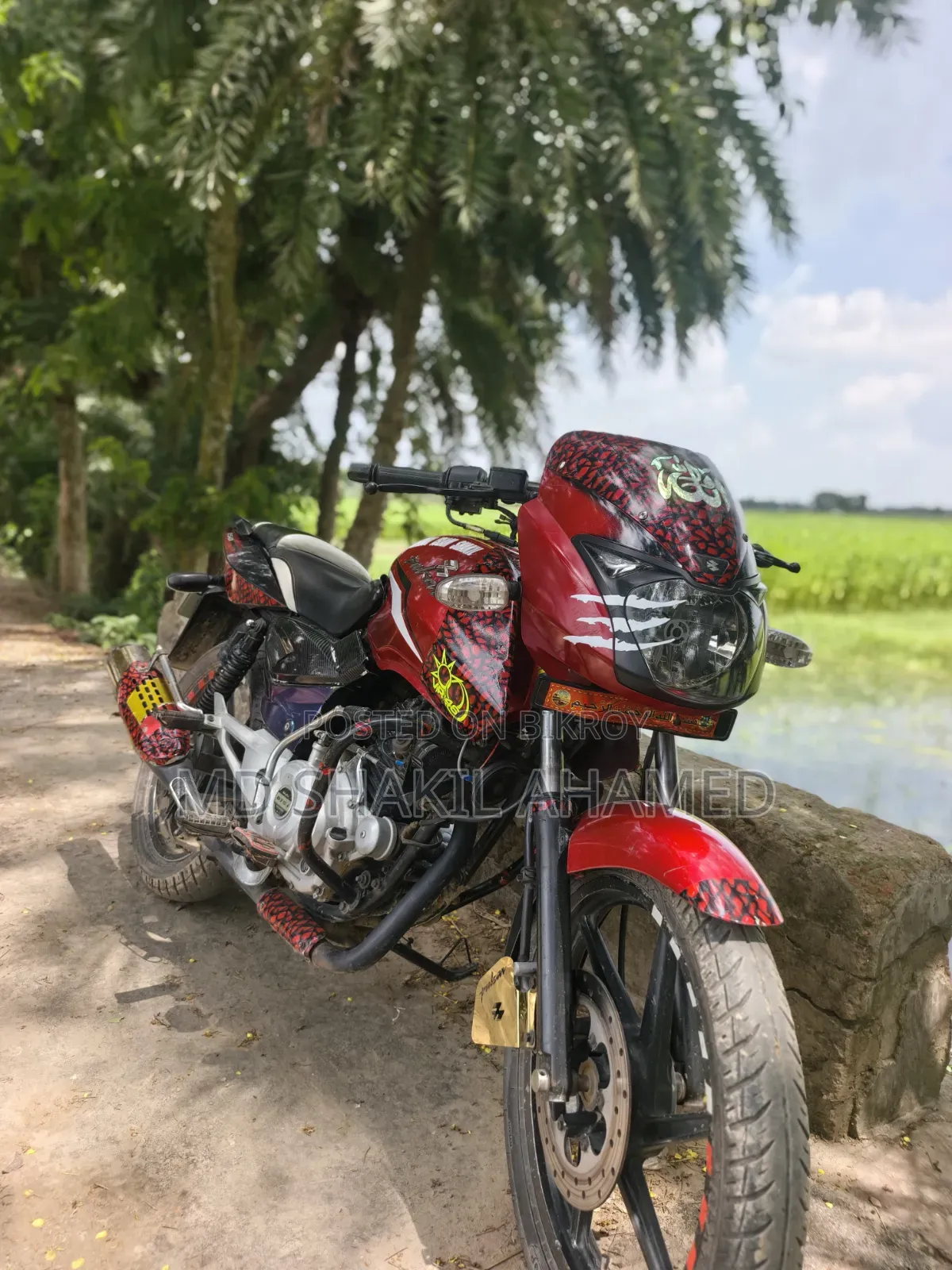Bajaj Pulsar 150 2016 Red