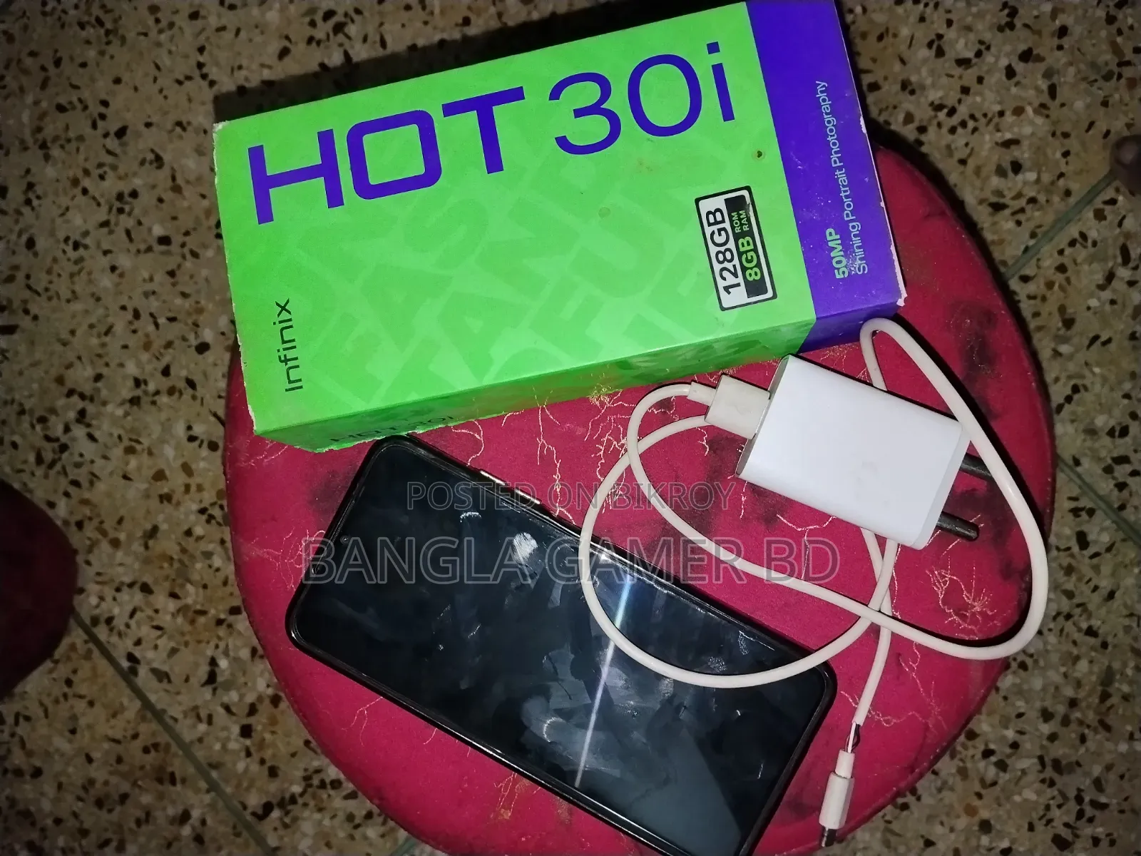 Infinix Hot 30i 128 GB Black