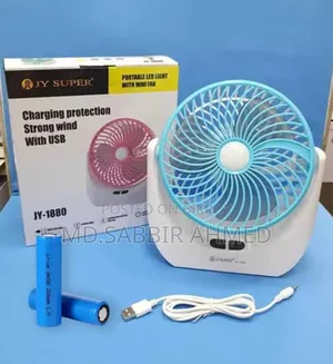Jy 1880 Portable Charger Fan – Fan