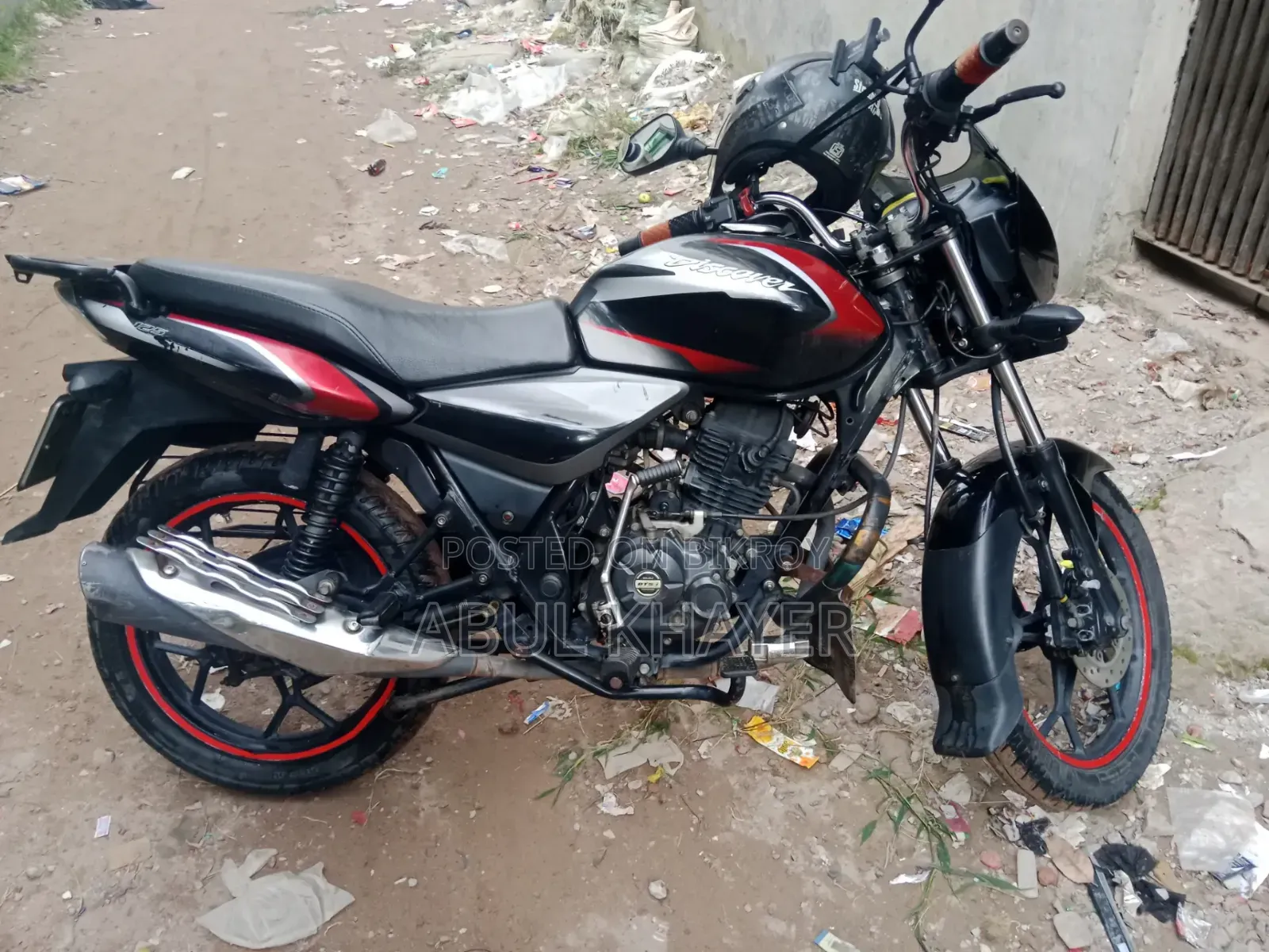 Bajaj Discover 125 2019 Red