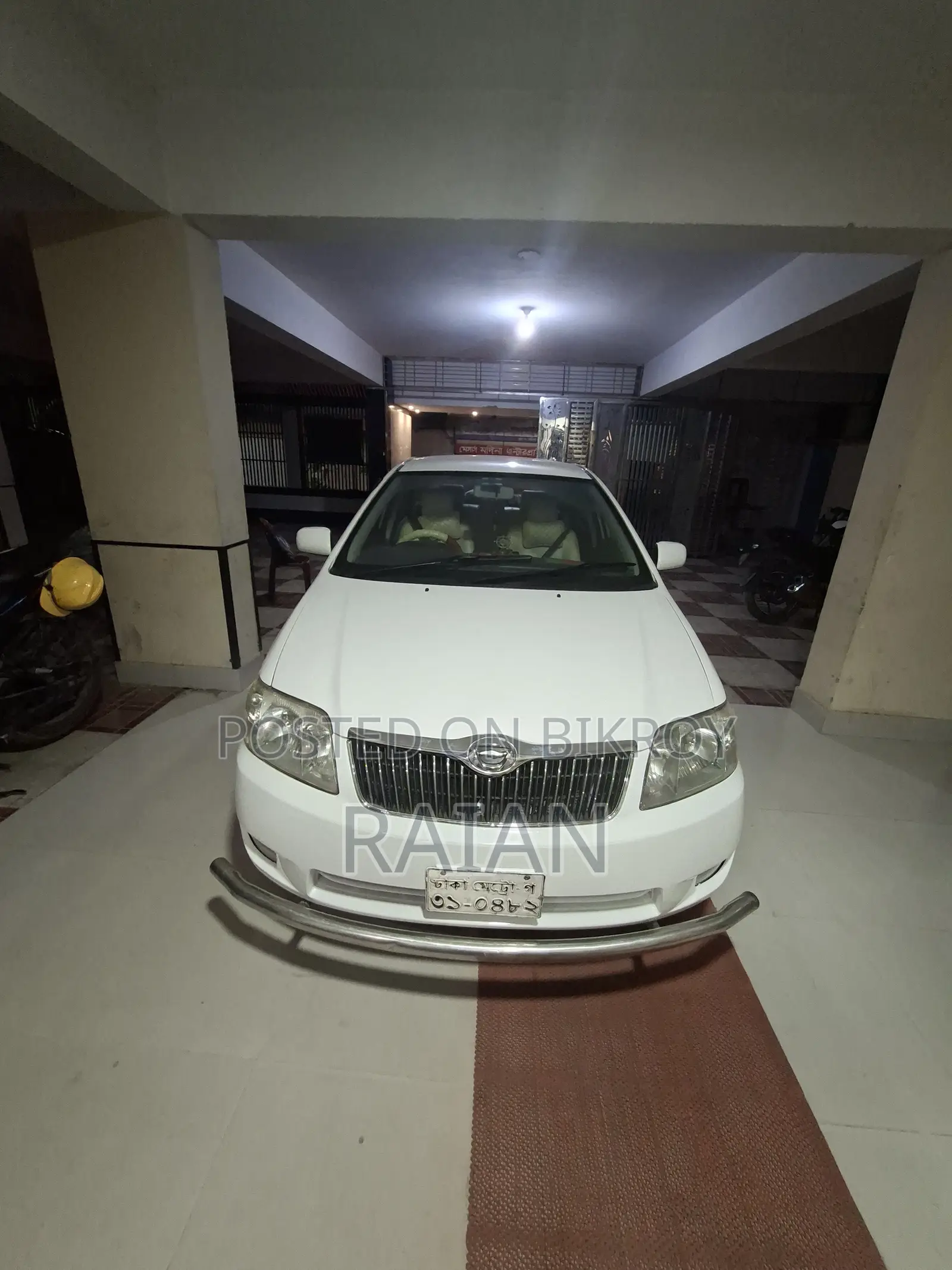 টয়োটা করোলা সেডান অটোমেটিক ২০০৫ সাদা