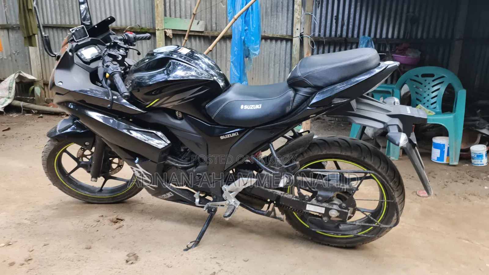 Suzuki Gixxer Monotone 2025 Black