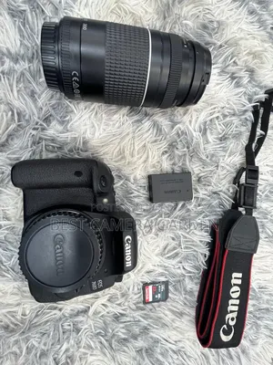 Canon 760D with Camera Lens and Other Accessories