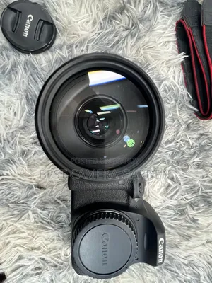 Canon 760D with Camera Lens and Other Accessories