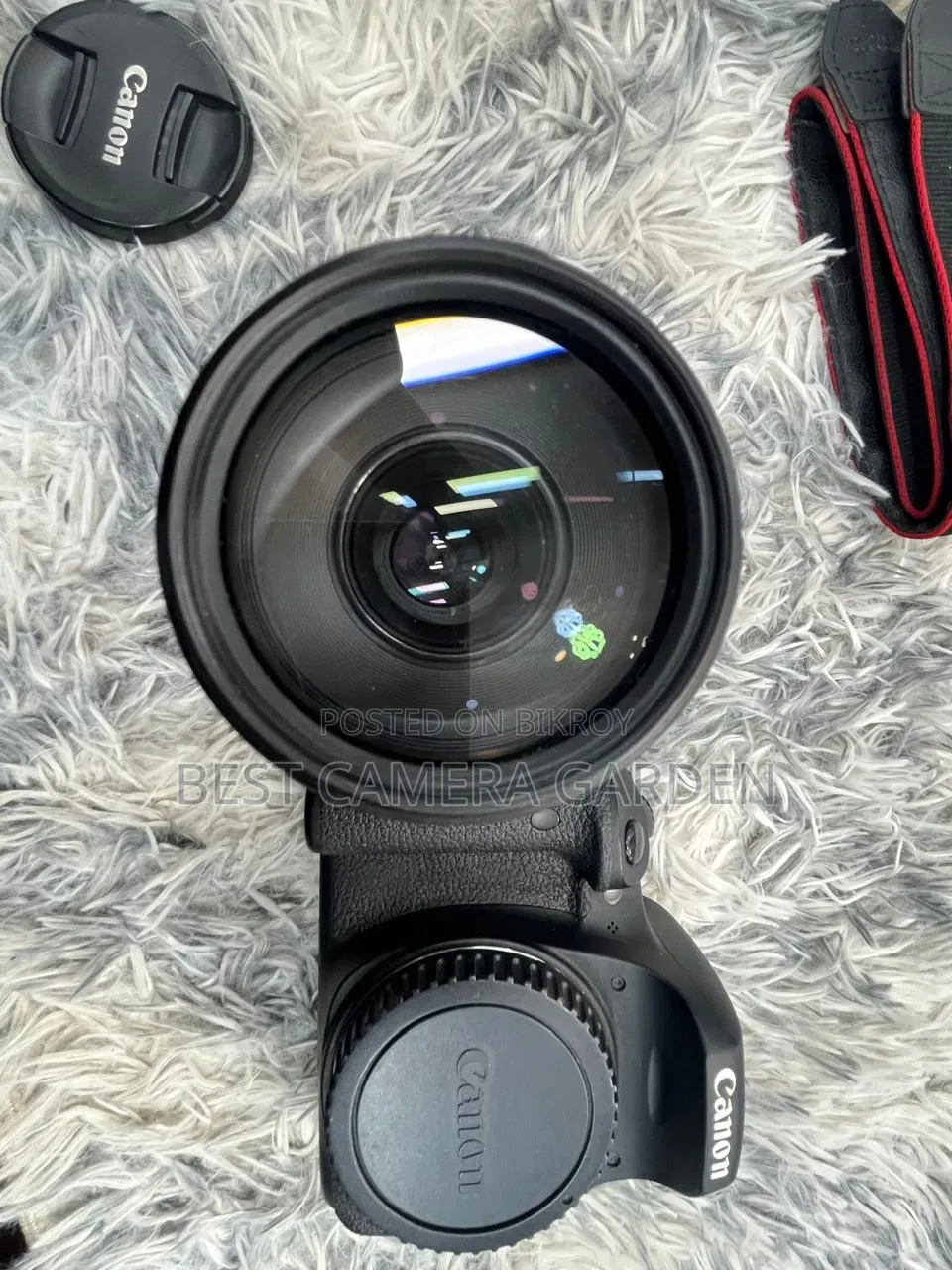 Canon 760D with Camera Lens and Other Accessories