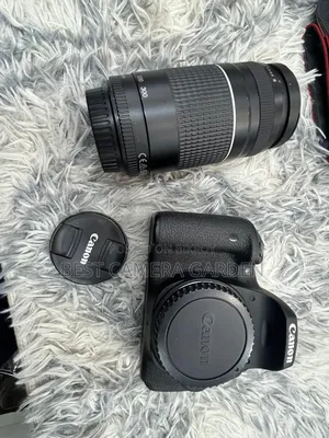 Canon 760D with Camera Lens and Other Accessories