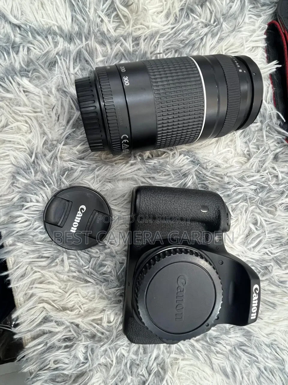 Canon 760D with Camera Lens and Other Accessories