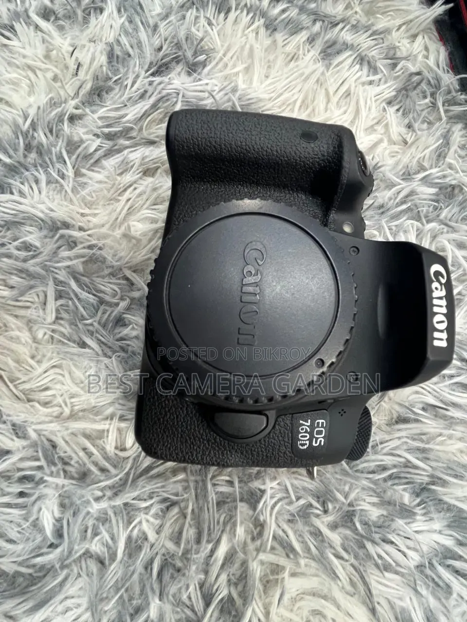 Canon 760D with Camera Lens and Other Accessories