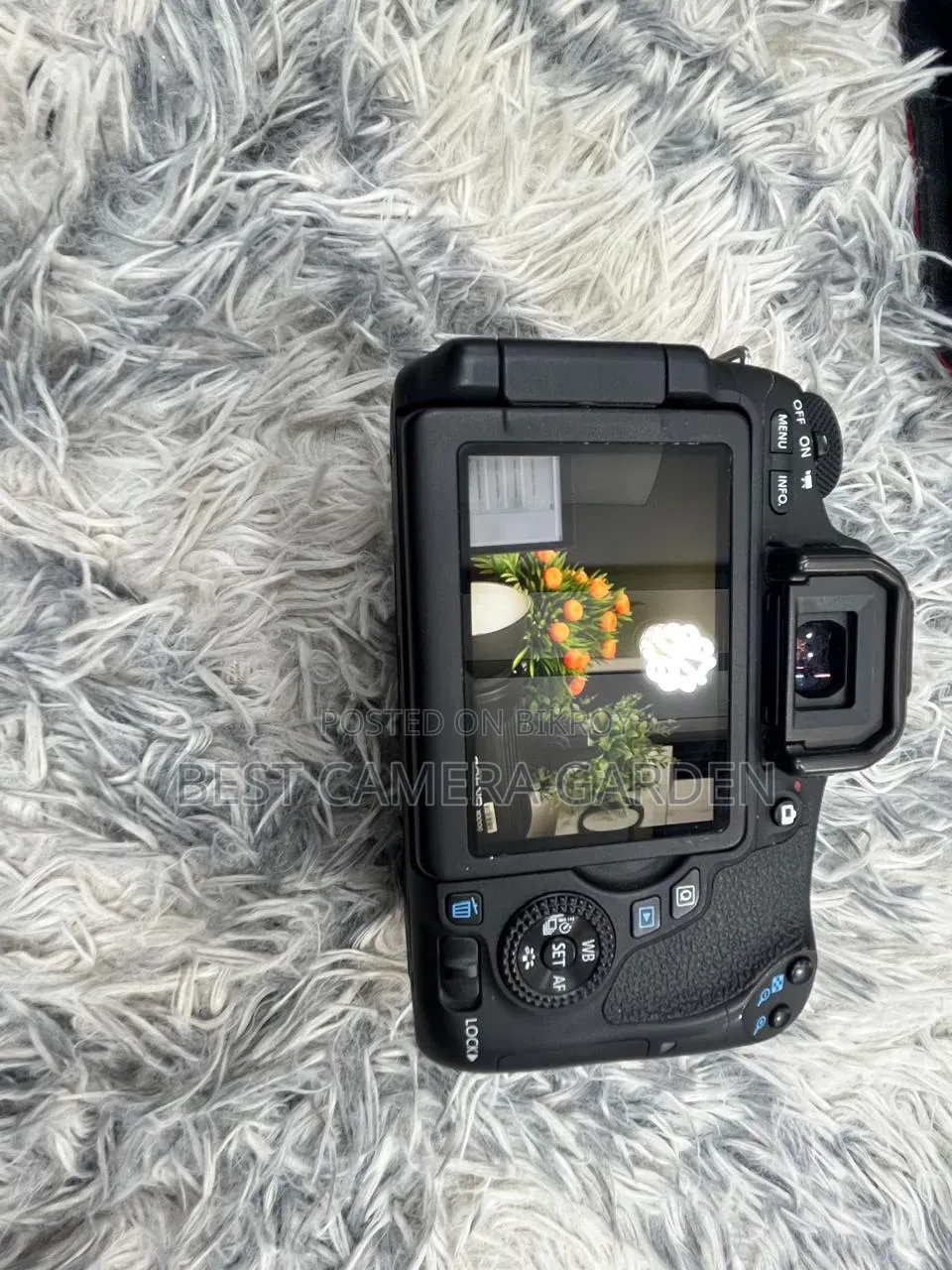 Canon 760D with Camera Lens and Other Accessories