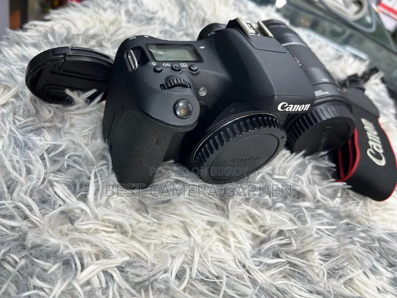 Canon 760D with Camera Lens and Other Accessories