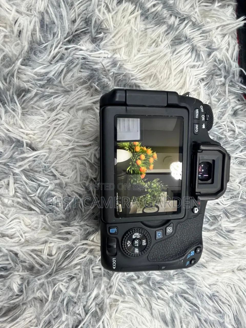 Canon 760D with Camera Lens and Other Accessories