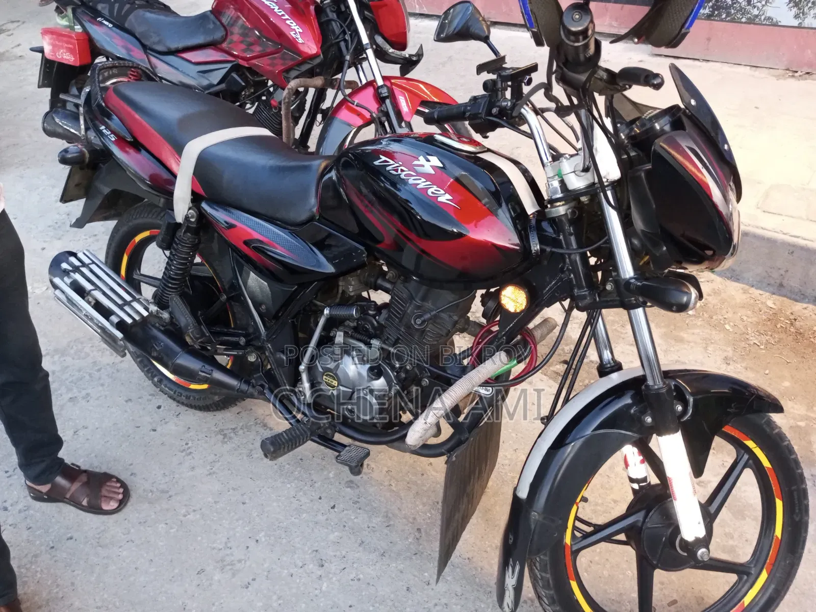 Bajaj Discover 125 2012 Black
