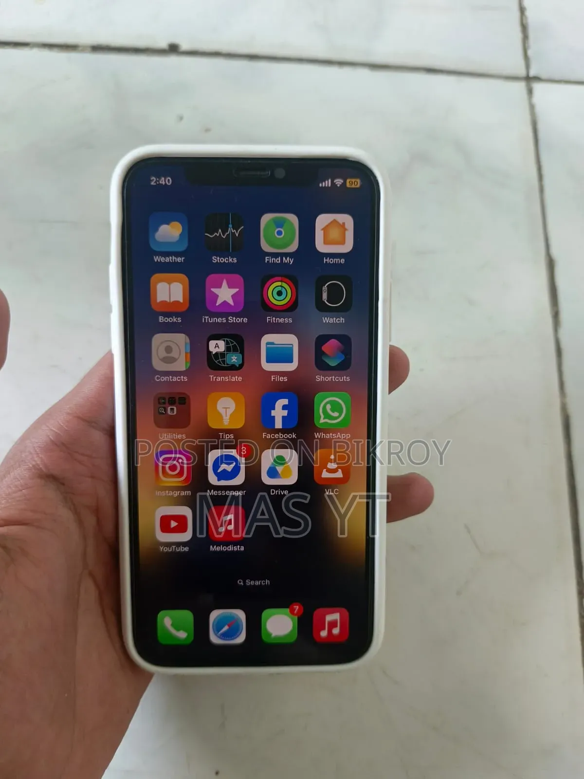 New Apple iPhone X 256 GB White