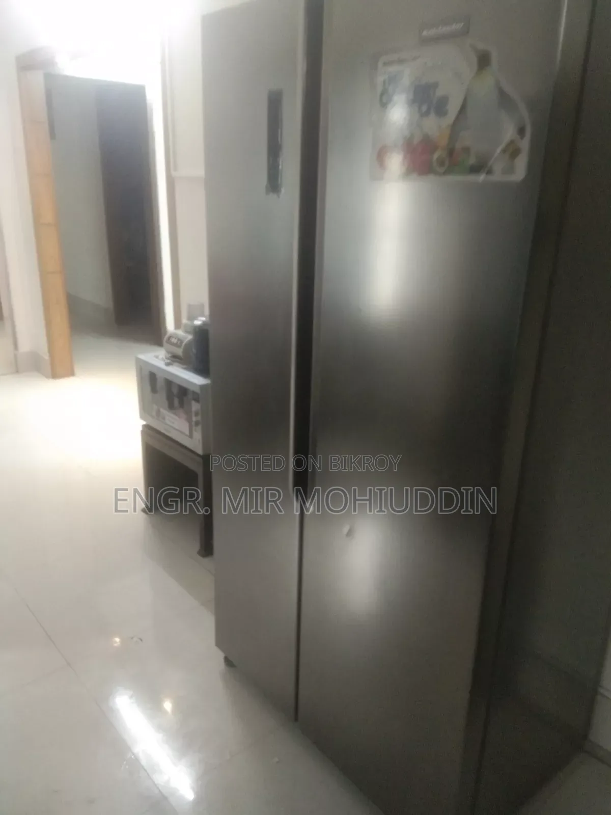 550 Liters Kelvinator Side by Side Fridge