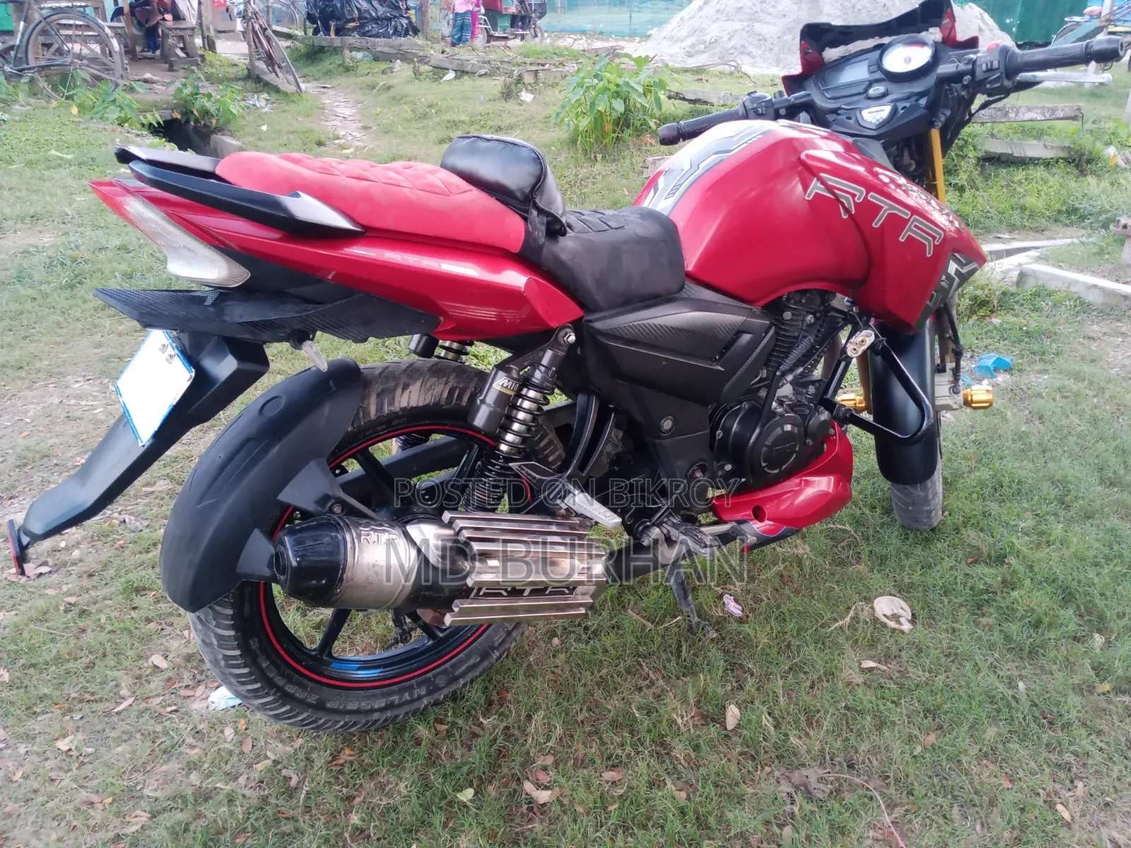 TVS Apache RTR 160 2V 2020 Red