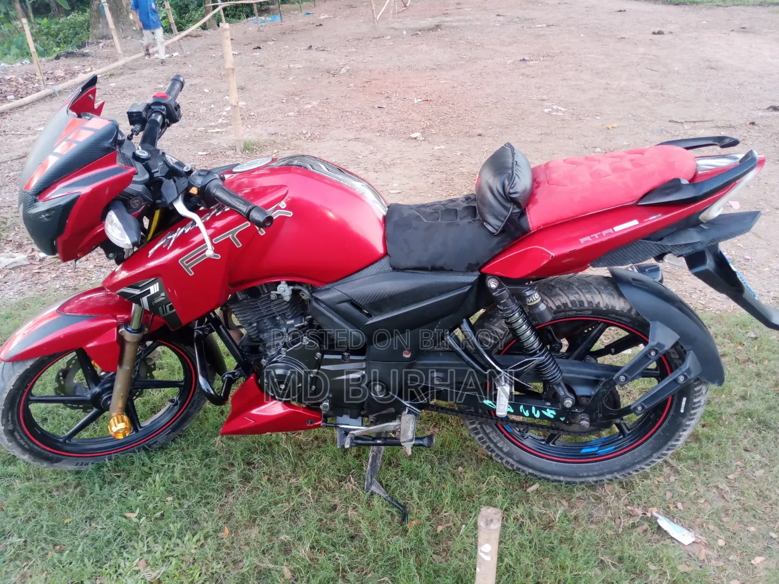 TVS Apache RTR 160 2V 2020 Red