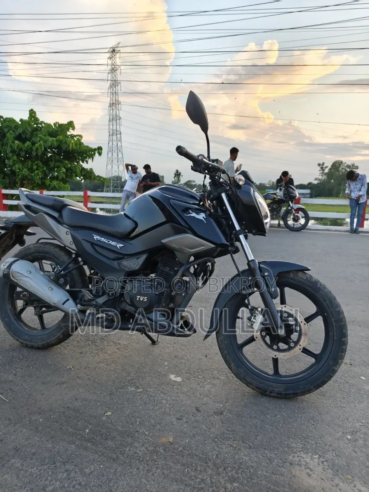 TVS Raider 125 2024 Black