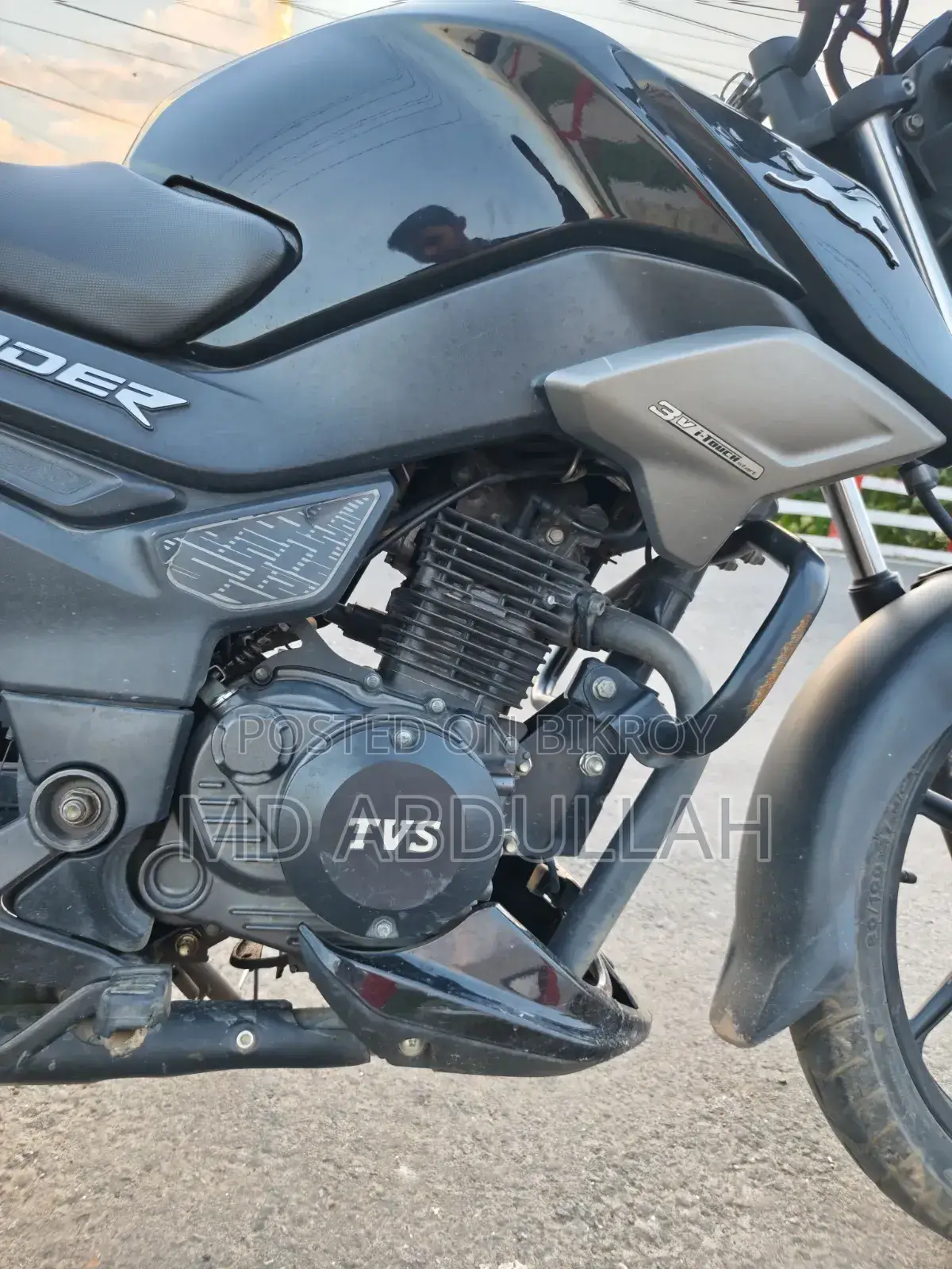 TVS Raider 125 2024 Black