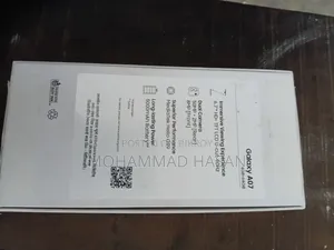 New Samsung Galaxy A07 4G 64 GB Black