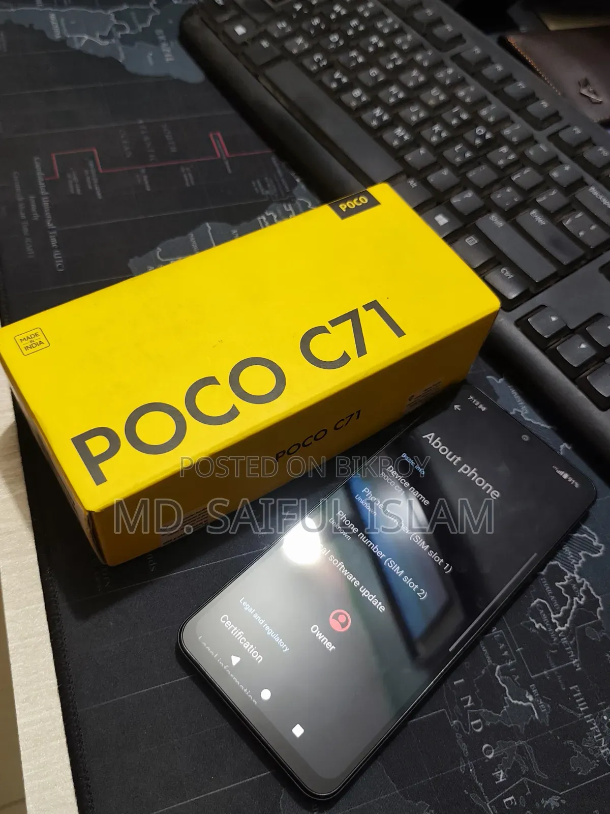 Xiaomi Poco C71 128 GB Black