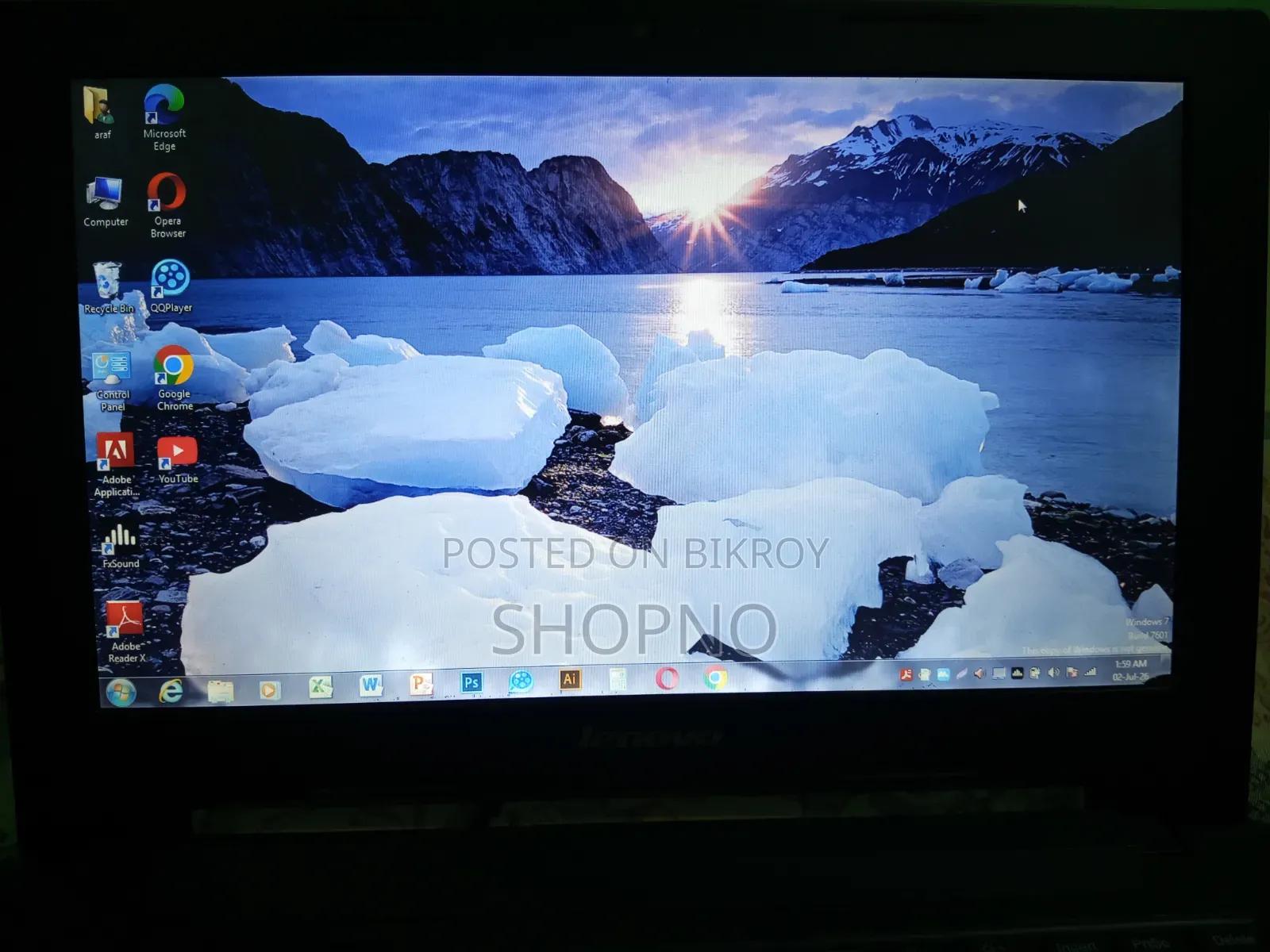 Laptop Lenovo 2GB Intel Core i5 HDD+SSD 128GB