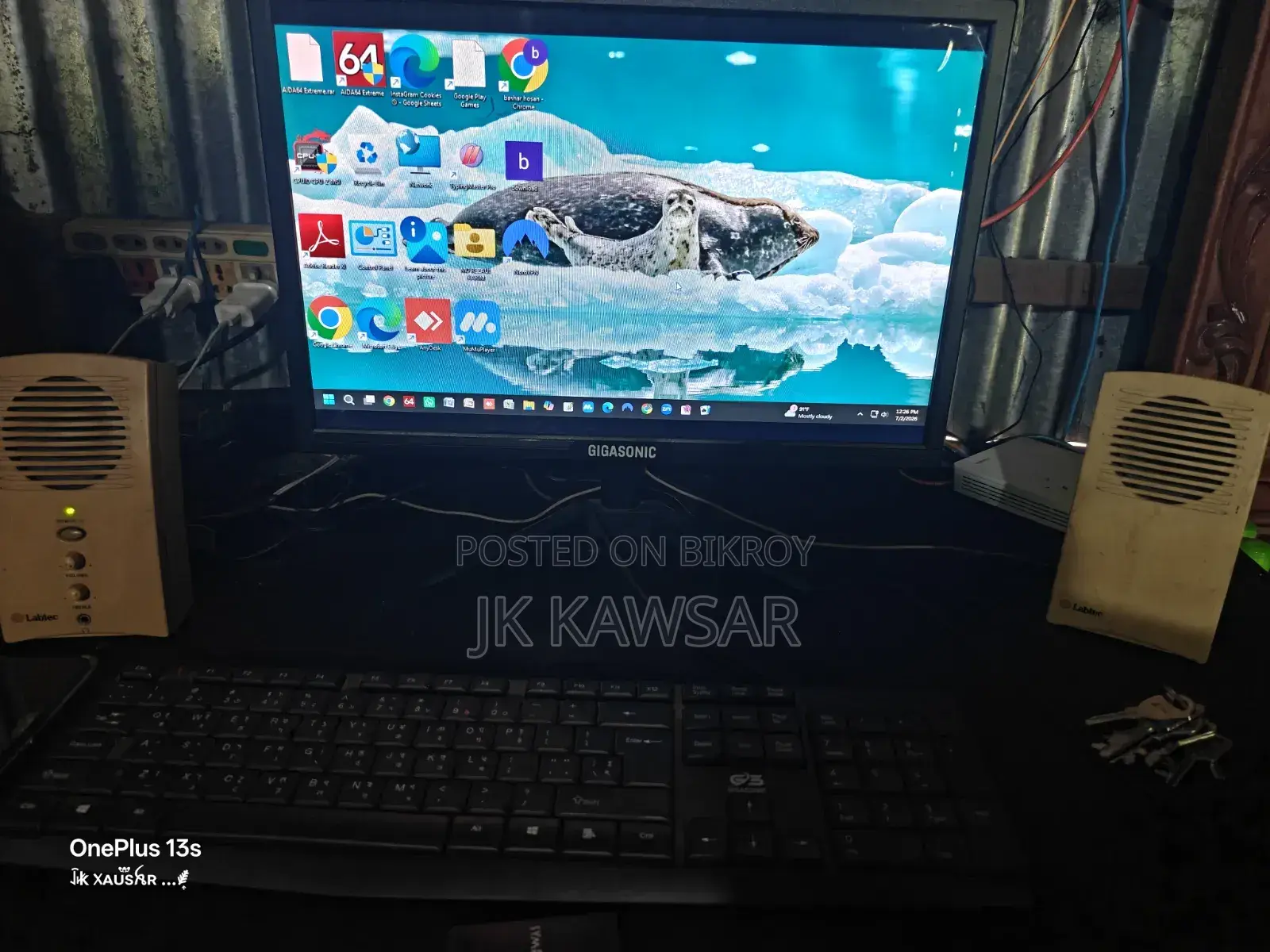 Desktop Computer Dell 8GB AMD Ryzen 5 SSD 256GB