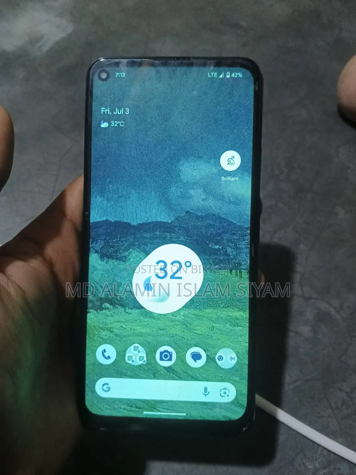 গুগল পিক্সেল ৫এ ৫জি ১২৮ জিবি গ্রে