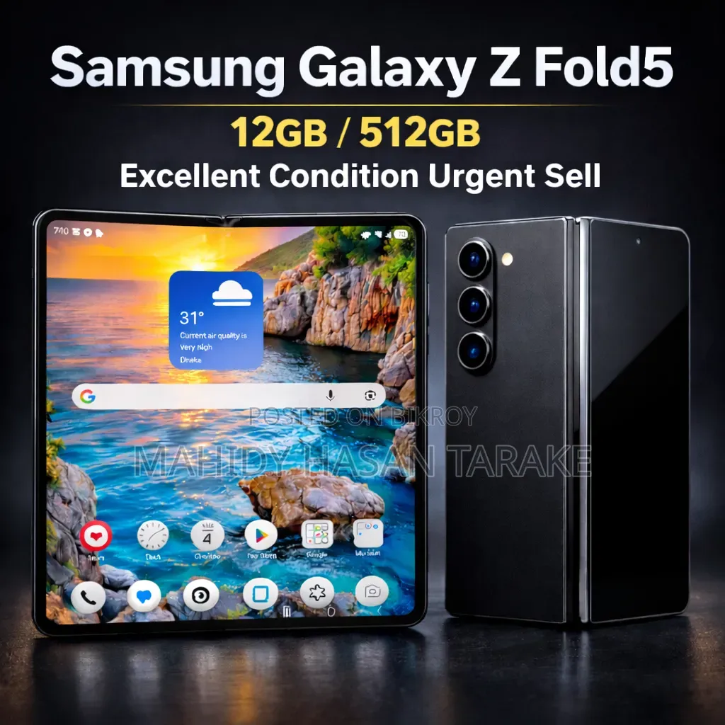 Samsung Galaxy Z Fold 5 512 GB Black