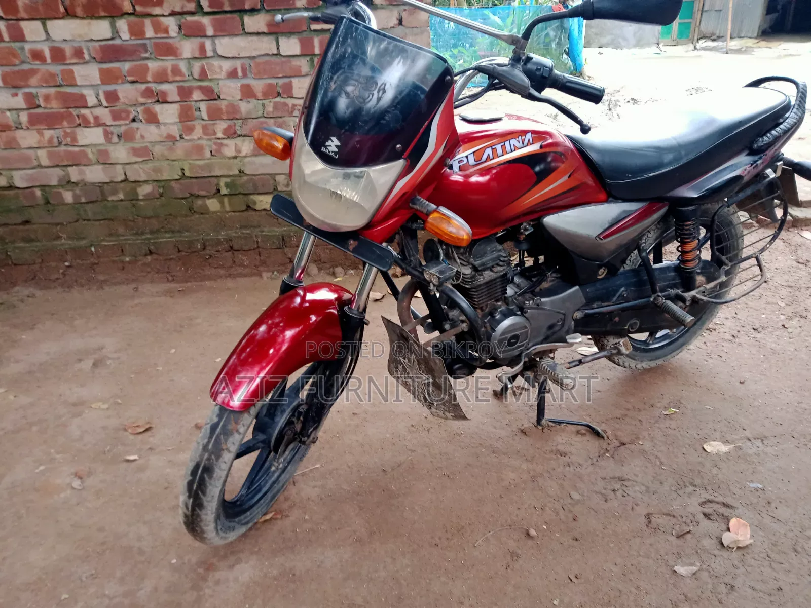 Bajaj Platina 100 2012 Red
