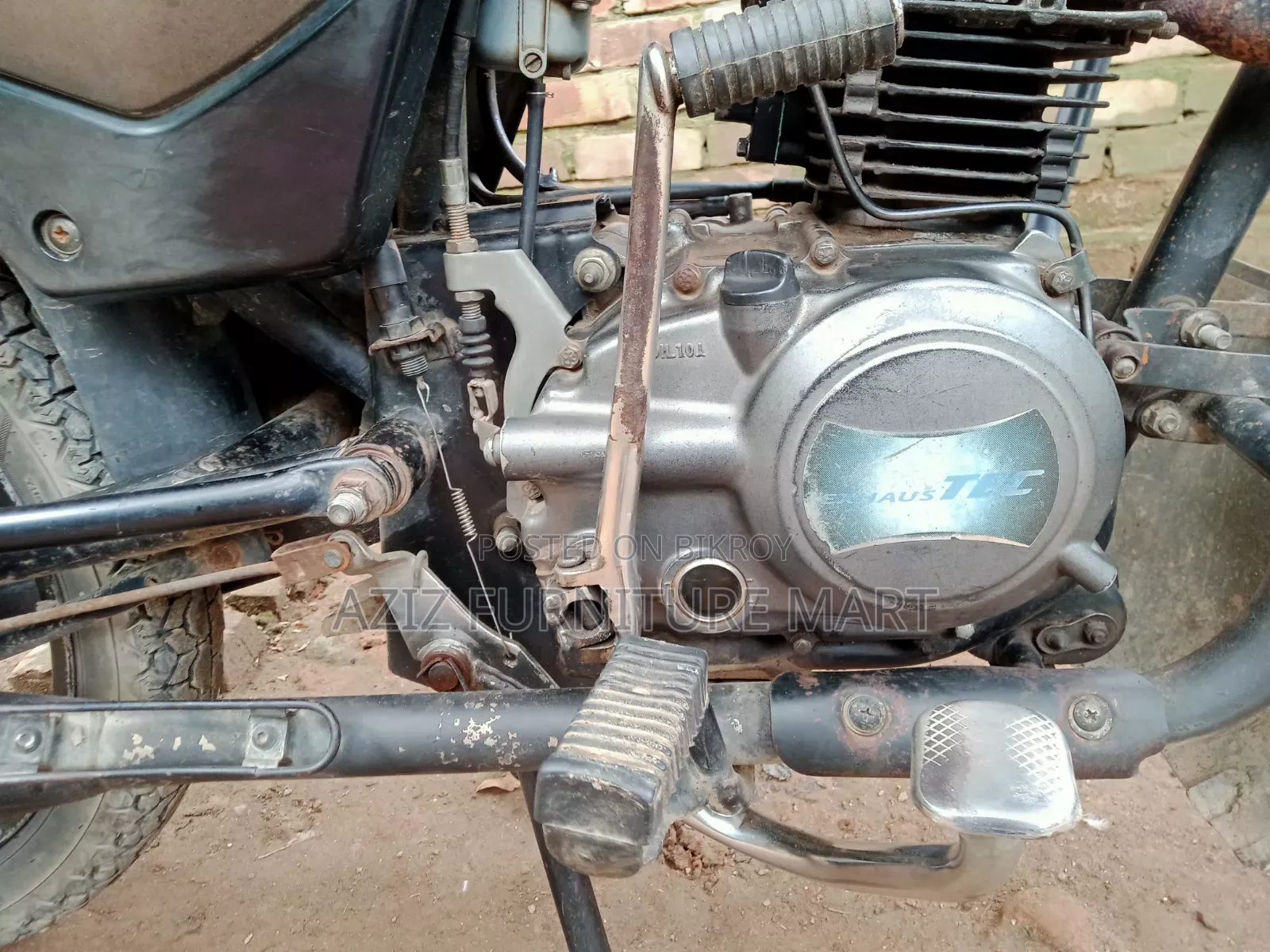 Bajaj Platina 100 2012 Red