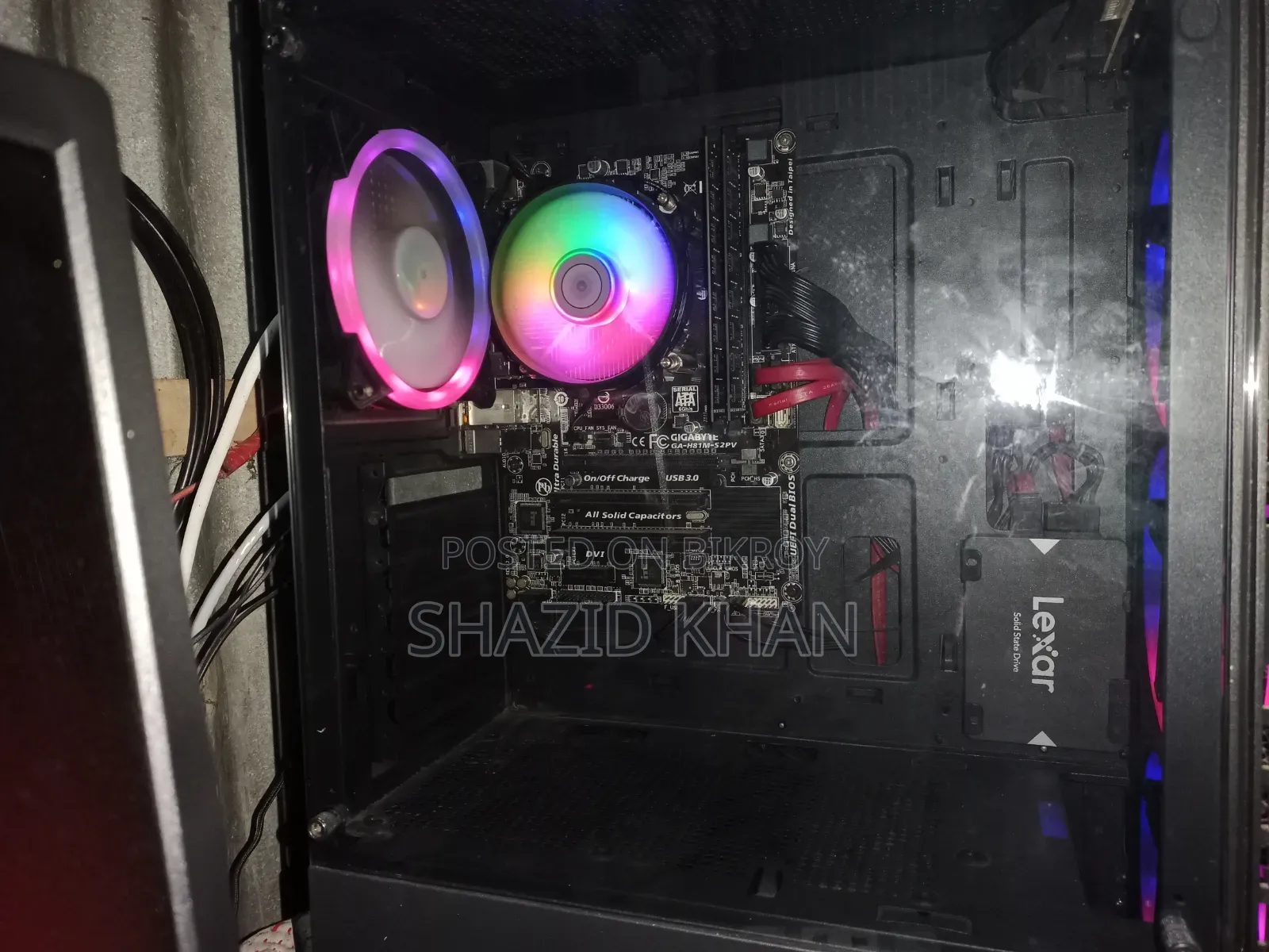 Gigabyte GA-H110MSTX-HD3-ZK 16GB Intel Core I7 SSD 256GB