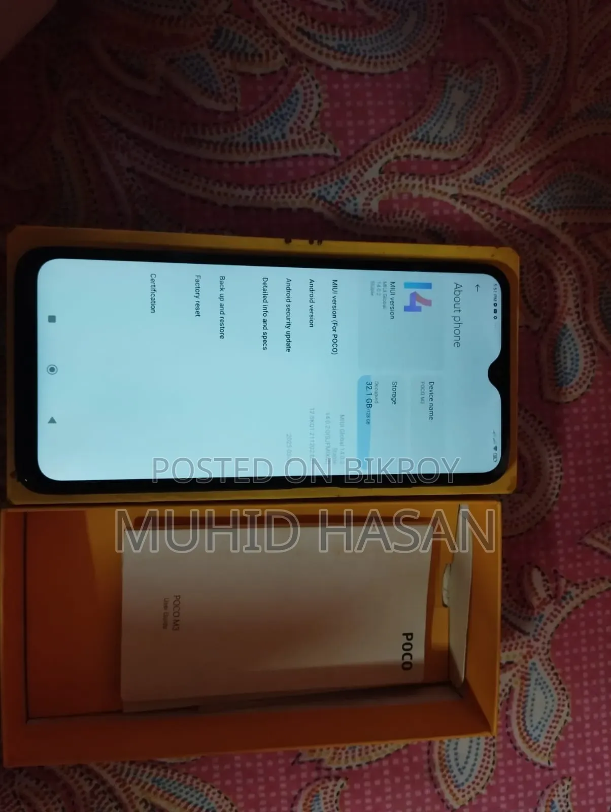 Xiaomi Poco M3 128 GB Blue