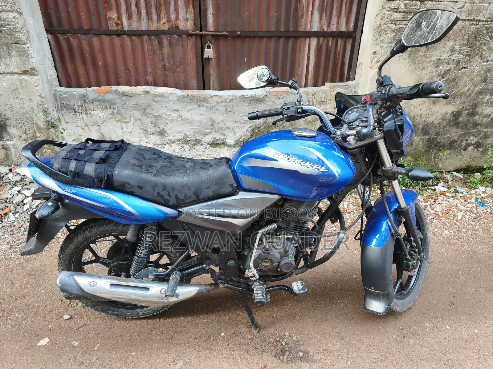 Bajaj Discover 125 2018 Blue