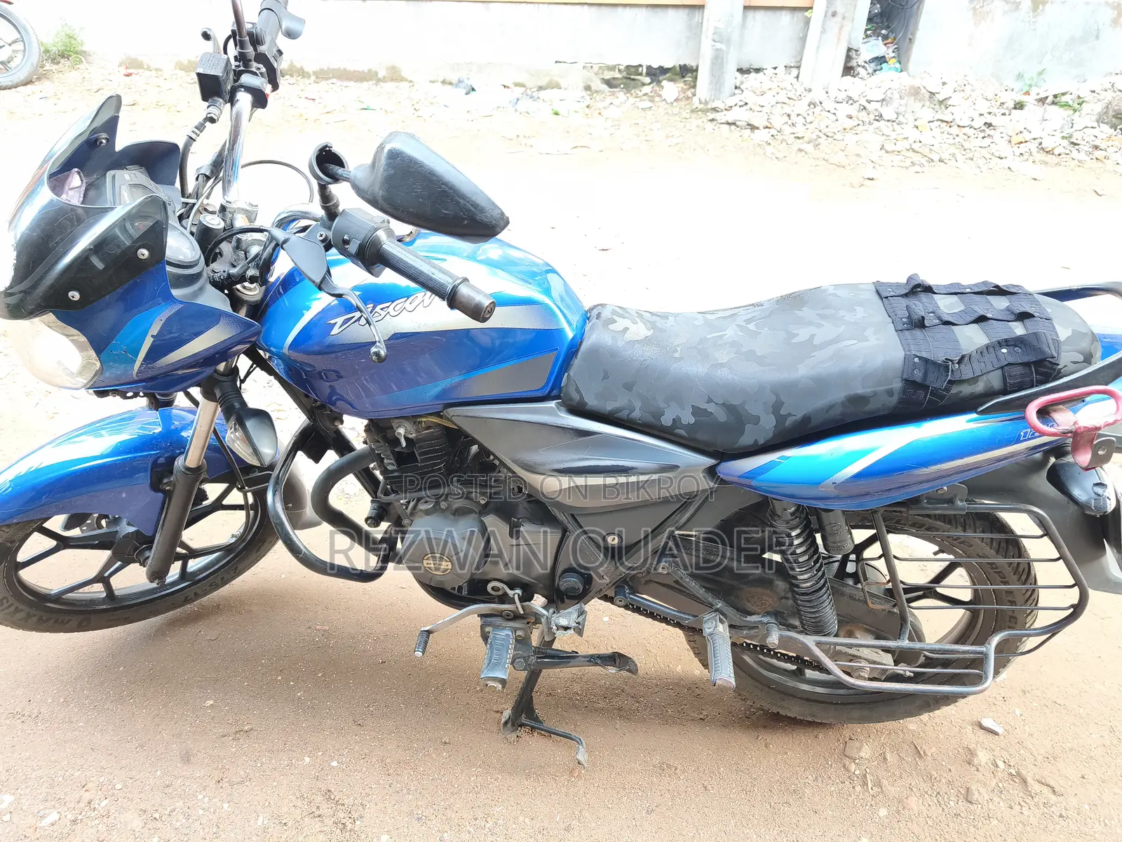 Bajaj Discover 125 2018 Blue