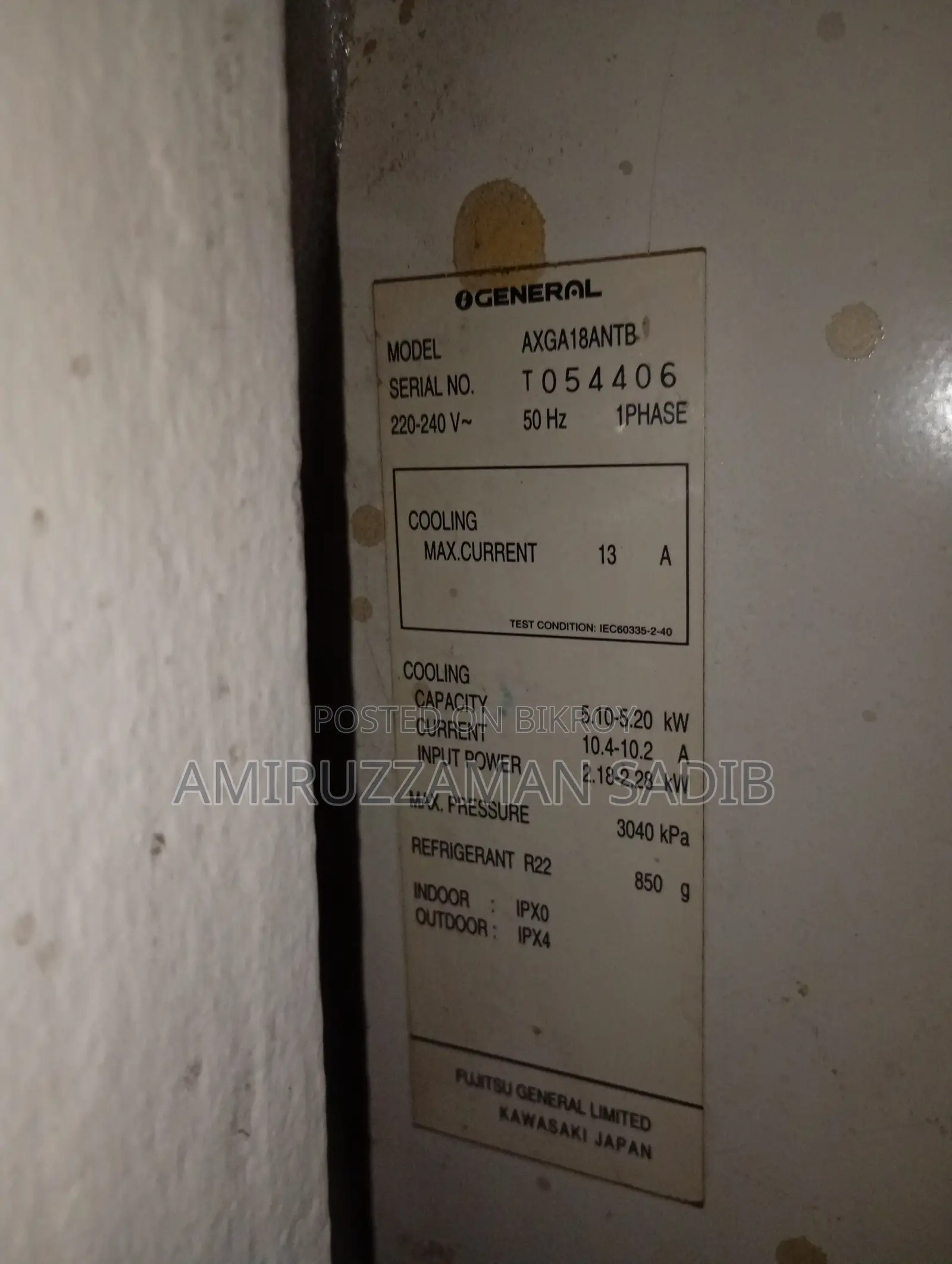 Air Conditioner (Window-General)