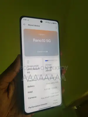 Oppo Reno10 256 GB Black