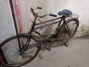 Running bicycle, absolutely fresh
